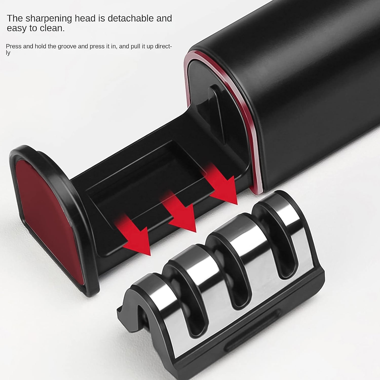 3-Stage Knife Sharpener, Knife grinder Three-sided blade for both water (1 Pc) 3-Stage Knife Sharpener, Knife grinder Three-sided blade for both water (1 Pc)